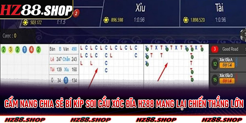 Cẩm nang chia sẻ bí kíp soi cầu xóc đĩa Hz88 mang lại chiến thắng lớn