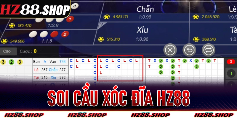 Soi Cầu Xóc Đĩa Hz88